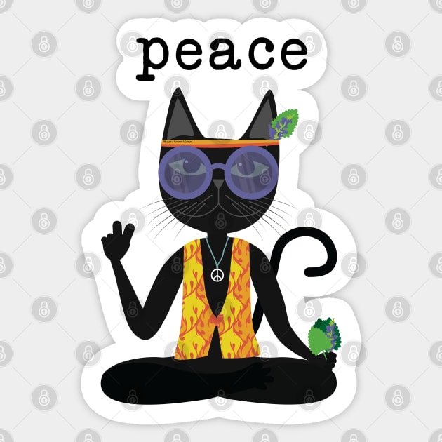 Peace Sticker by uncutcreations